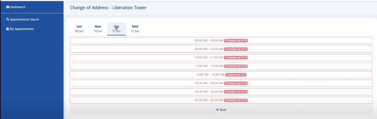 meta portal appointment check steps