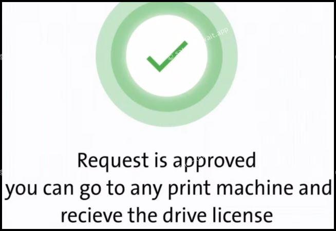 how to renew driving license in kuwait sahel app